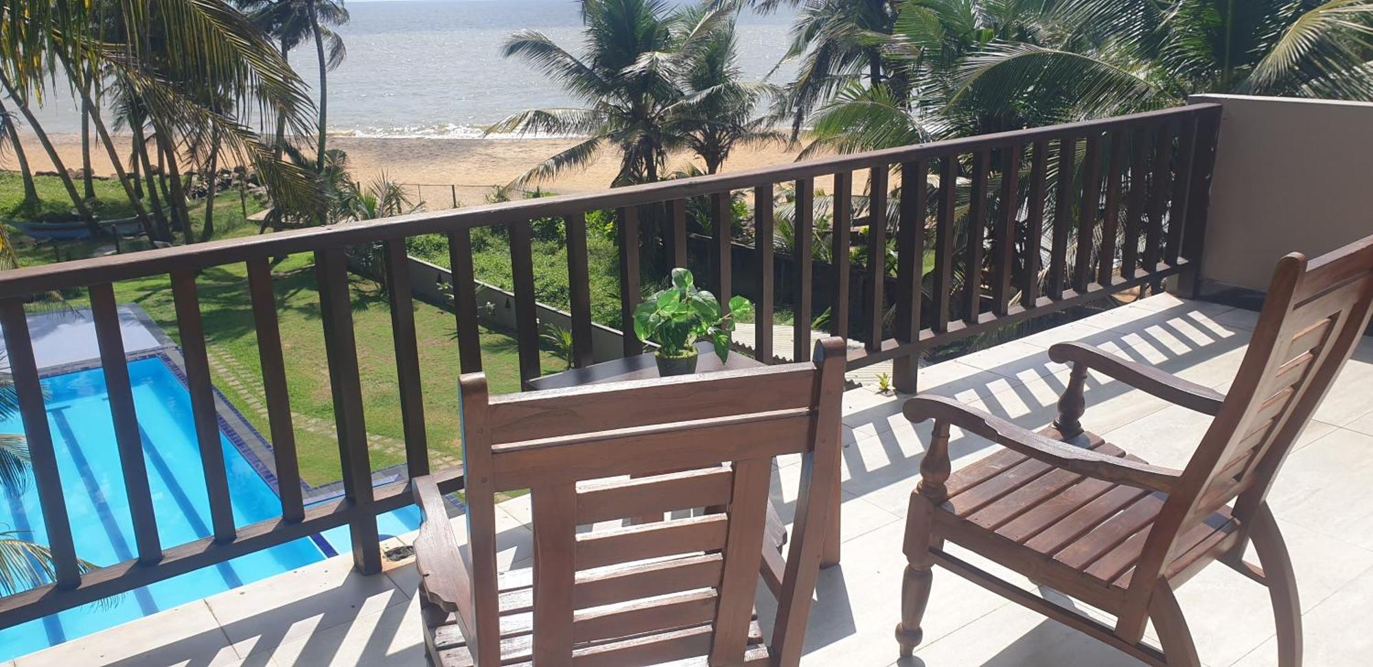 Ocean Villa Den Galle Bagian luar foto