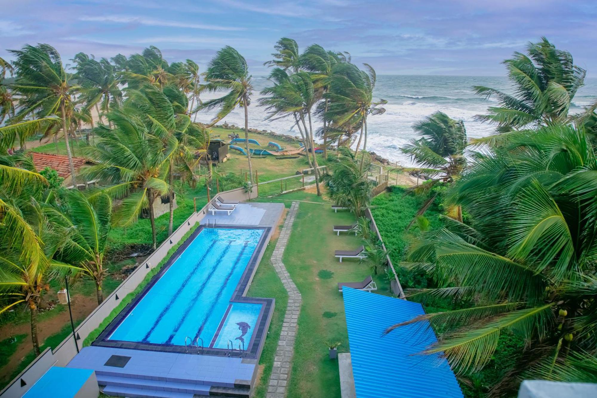 Ocean Villa Den Galle Bagian luar foto