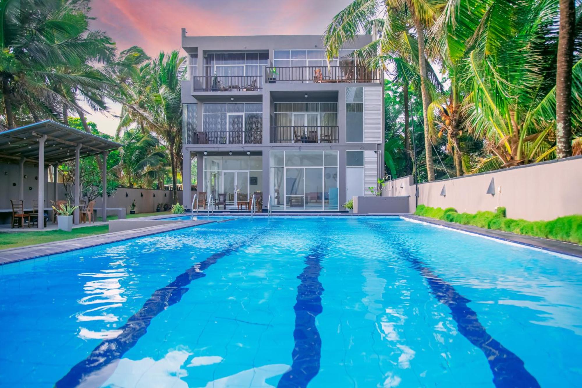 Ocean Villa Den Galle Bagian luar foto